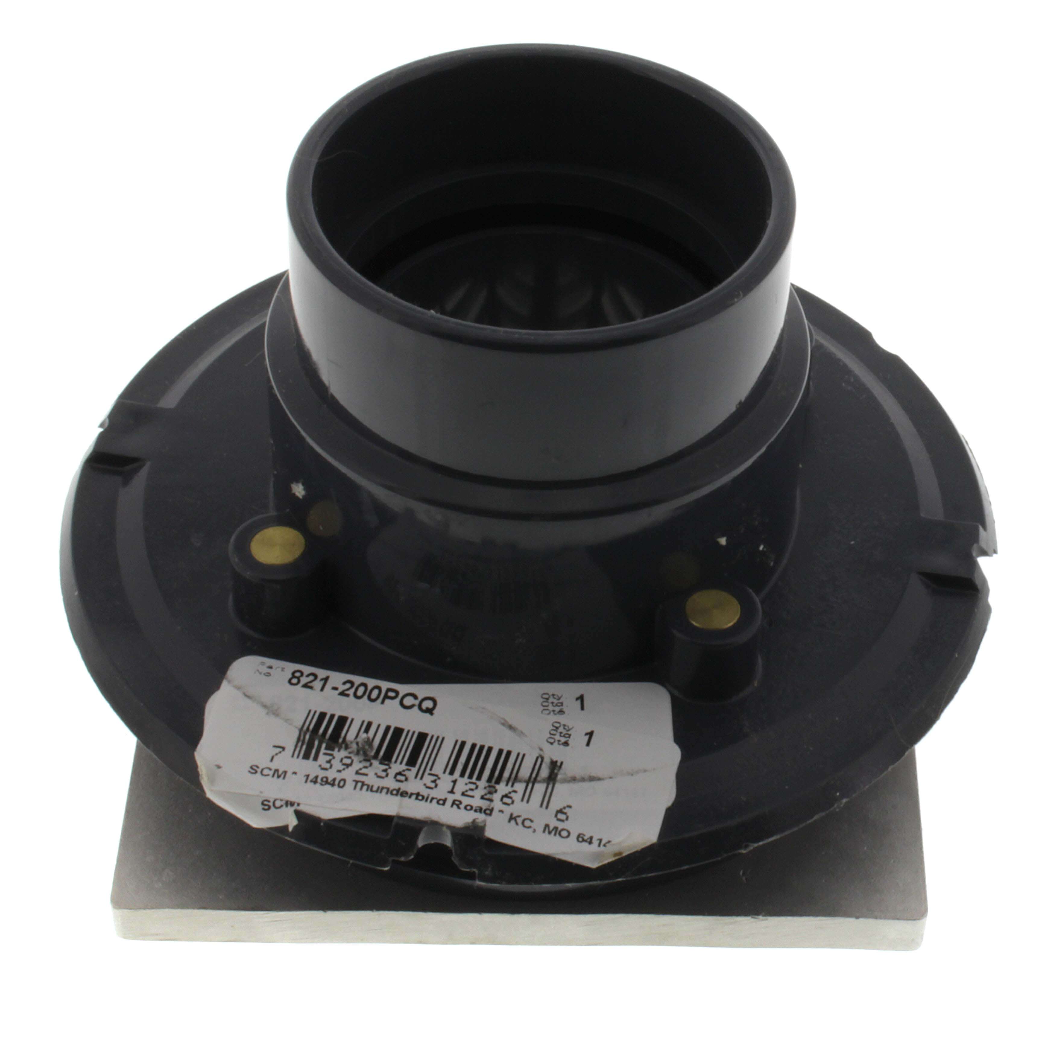 SIOUX CHIEF Sioux Chief 821-200PCQ 821 Series 2 in. Inside Caulk Plastic Stainless Steel Shower Drain