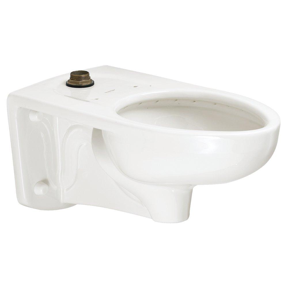 American Standard 3352101.020 Afwall Millennium FloWise Elongated Toilet Bowl in White