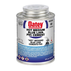 Oatey 32161 Blue Lava PVC Solvent Cement 8 oz