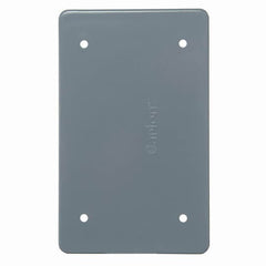 CARLON E980CN-CAR 1-gang Weatherproof Blank Cover - Gray