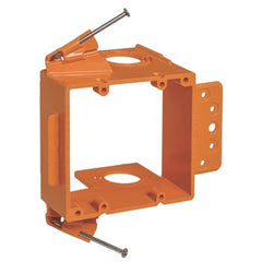 CARLON SC200AR Two Gang Non-Metallic Low Voltage Backless Bracket Length 7.23 Width 5.64 Depth 3.15