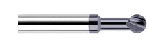 Harvey Tool 23216-C3 Center Cut Undercutting End Mill, 0.25 in Dia Cutter, 0.213 in Length of Cut, (4) Flutes, 1/4 in Dia Shank, 2-1/2 in OAL, AlTiN