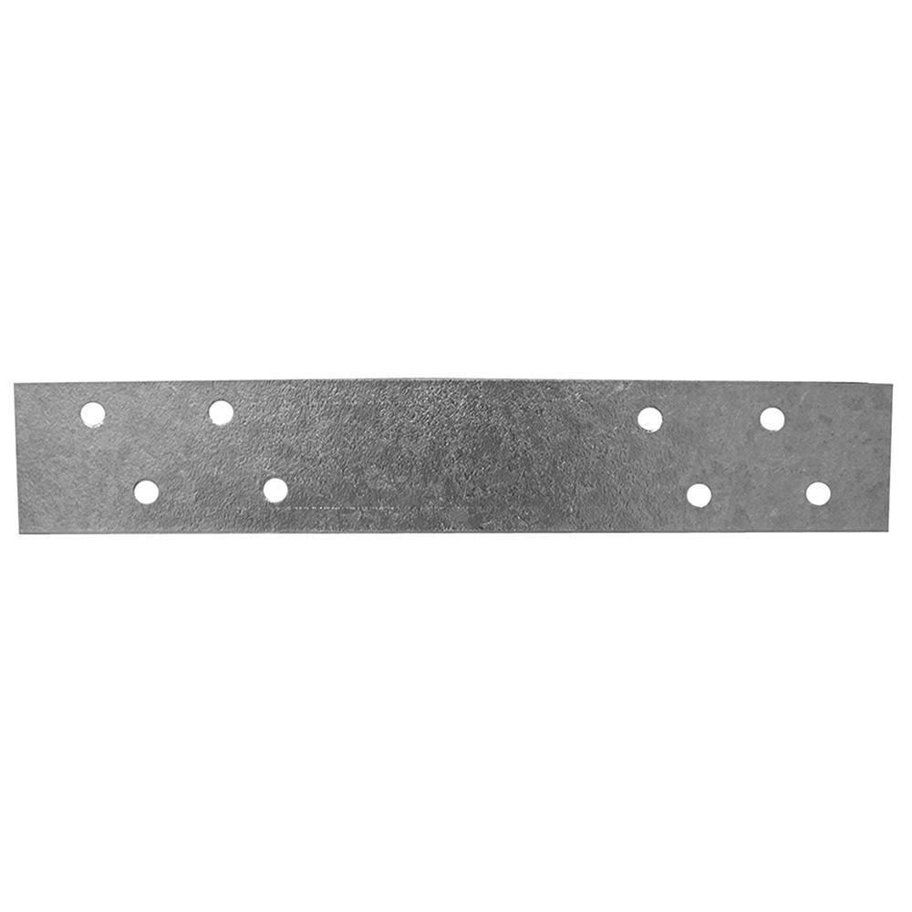 Jones Stephens F18012 1-1/2 x 12 in. Galvanized Steel F.H.A. Strap, 18 Gauge