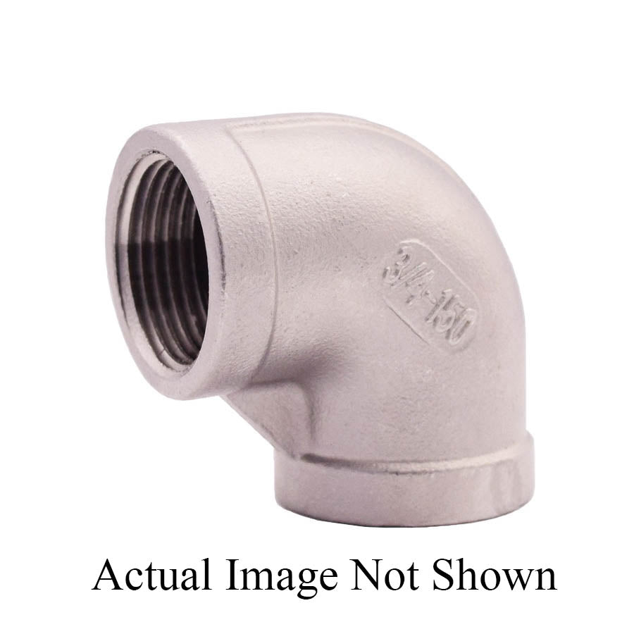 Legend Valve 404-005 90 Deg Elbow, 1 In, Threaded, 304 Stainless Steel