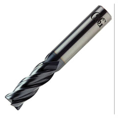 OSG VG434-5012 HY-PRO CARBIDE 1/2 in Dia Cutter 0.015 in Corner Radius 4 Flutes