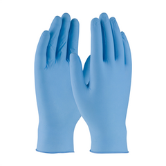 PIP 63-332PF/XL Blue Nitrile Powder Free Extra Large Disposable Gloves