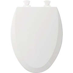 Bemis 1500EC-390 Elongated Closed Front Toilet Seat in Cotton White