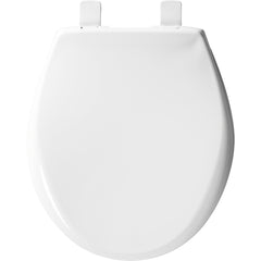 Bemis 200E4-390 Affinity Round Plastic Toilet Seat Cotton White Replacement MPN