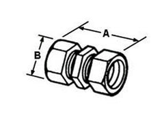 Bridgeport 269-DC Compression Coupling 4 Inch