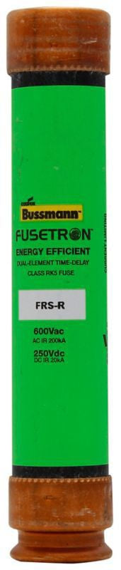 Bussmann FRS-R-40 FUSE RNWBL 40A 600 VAC/250 VDC RK5 CYL