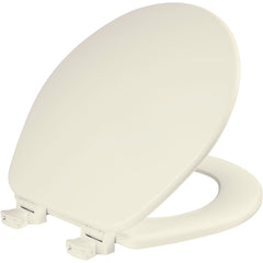 Church 540EC346 Enameled Wood Toilet Seat Round Closed Front Biscuit