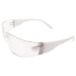 ERB 17943 IPROTECT White Frame Clear Anti-Fog Lens Safety Glasses