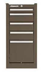 Kennedy 205XB Hang-On Cabinet 5 Drawers Brown (13-5/8 in Width, 20 in Depth, 29 in Height)