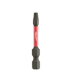 Milwaukee 48-32-4772 SHOCKWAVE 2 in. Impact Square Recess #2 Power Bits