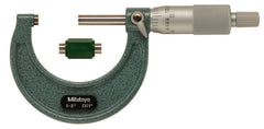 Mitutoyo 103-178 MTI 1-2 OD Micrometer .001 Grads Ratchet/Lock/Carb/Standard