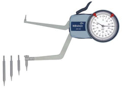 Mitutoyo 209-361 MTI 2-4 ID Caliper Gage .0005 Grads W/4 Anvils