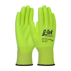 PIP 16-520HY/L Hi-Vis Yellow Polyurethane Large Cut-Resistant Gloves