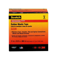 3M 2228-2X10FT Scotch Rubber Mastic Tape 10 ft x 2 in