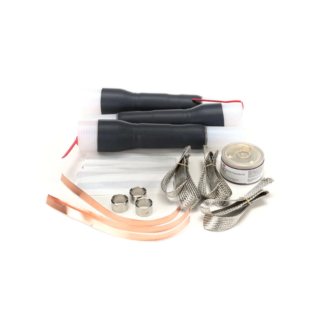 3M 7622-T-95 Cold Shrink 3 Terms/Kit Non-Skirted Termination Kit