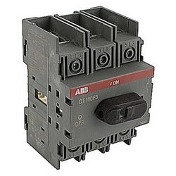 ABB OT100F3/B25 3 Pole 100 Amps Rated At 600 V AC UL 98 Open Non-Fusible Disconnect Switch Bulk Pack Of 25 Switches