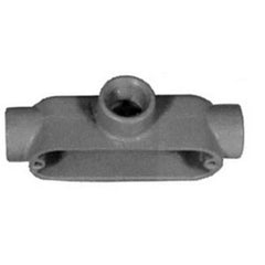 Appleton T75A 3/4 in. Aluminum Type T Conduit Outlet Body