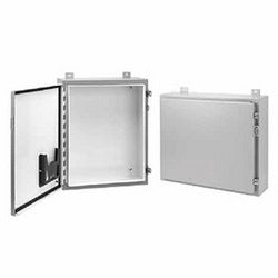 Hoffman A201608LP Continuous Hinge with Clamps Type 12 Wall-Mount Enclosure 20.00 x 16.00 x 8.00