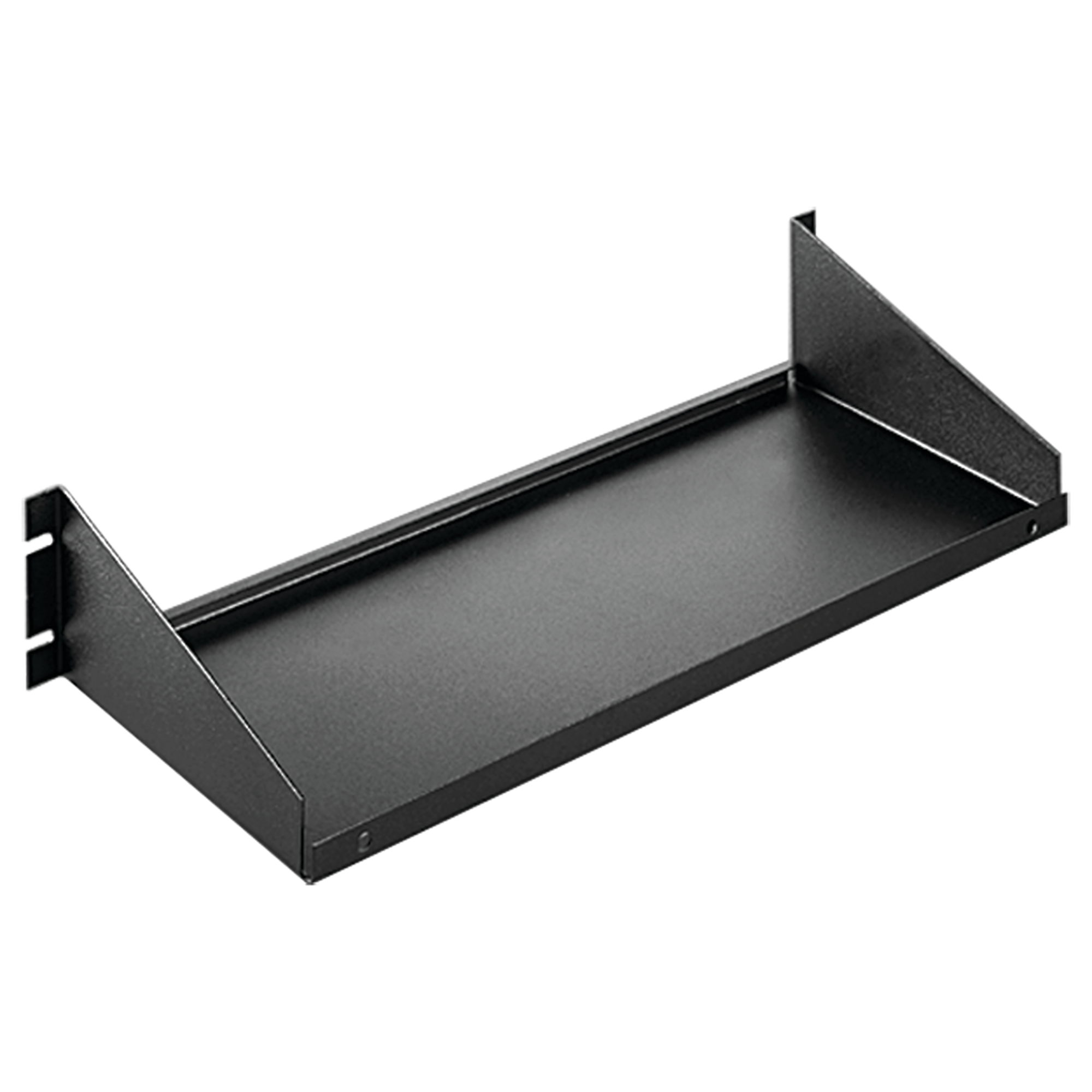 Hoffman ESH1917 Enclosure Rack Shelf, Single Sided, Solid, 2-Rack Unit, 75 Lb Load, 19 Width x 17 Depth x 3.74 Height