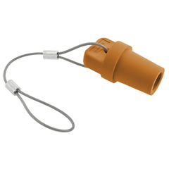 Hubbell Wiring Device-Kellems HBLMCAPO Orange Male Cam Type Plug/Receptacle Protective Cap