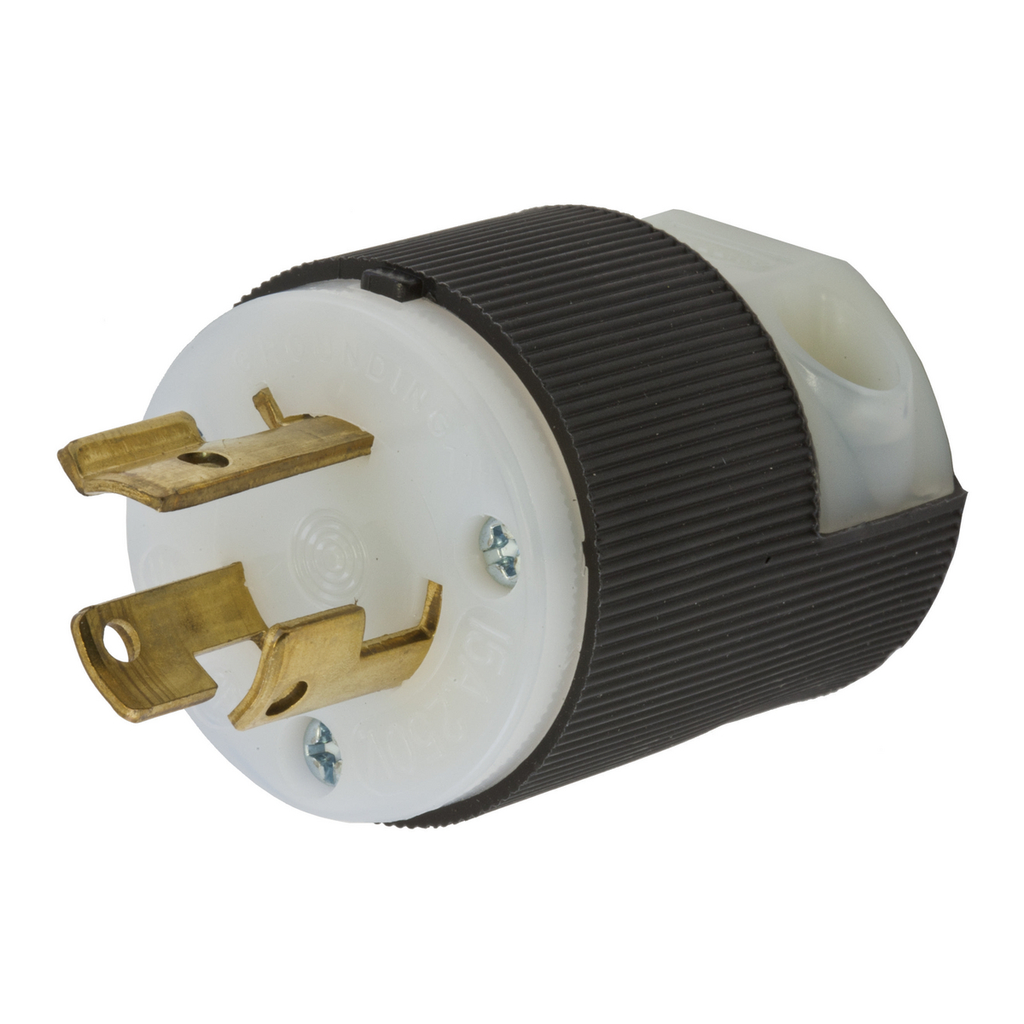 Hubbell HBL4570C Twist-Lock INSULGRIP Plug 15A 250V NEMA L6-15P