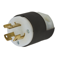 Hubbell HBL4570C Twist-Lock INSULGRIP Plug 15A 250V NEMA L6-15P