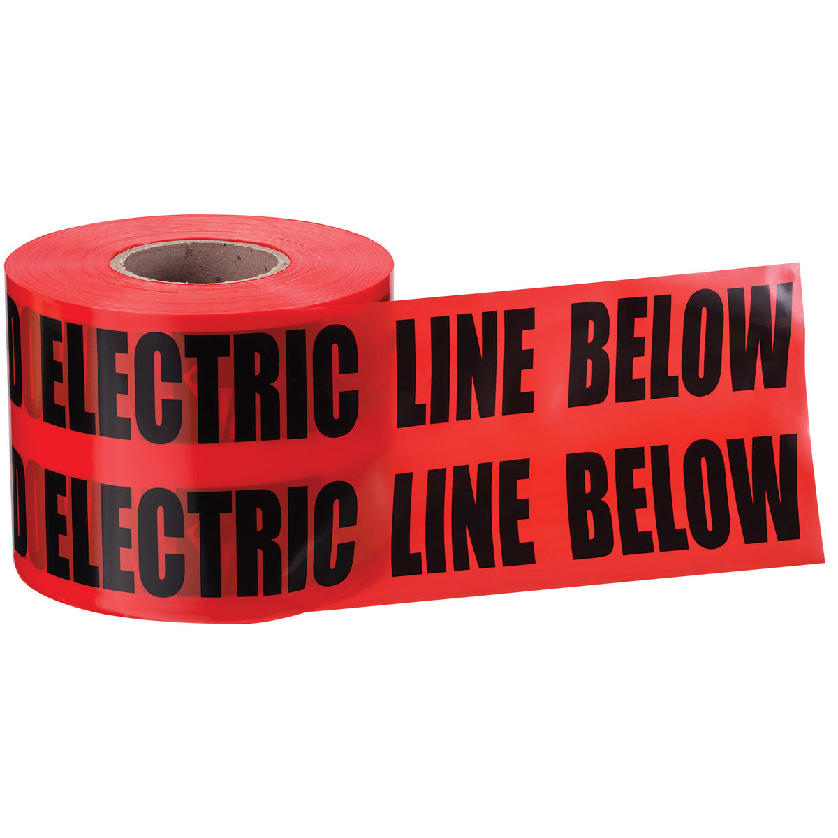 Ideal 42-201 Detectable Underground Caution Buried Electric Line, Red, 3 x 1000