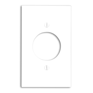 Leviton 80720-W Wallplate Standard Size Thermoplastic Nylon White