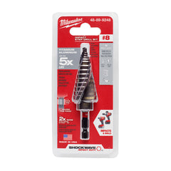 Milwaukee 48-89-9248 SHOCKWAVE Impact Duty Step Bit #8 1/8 - 1