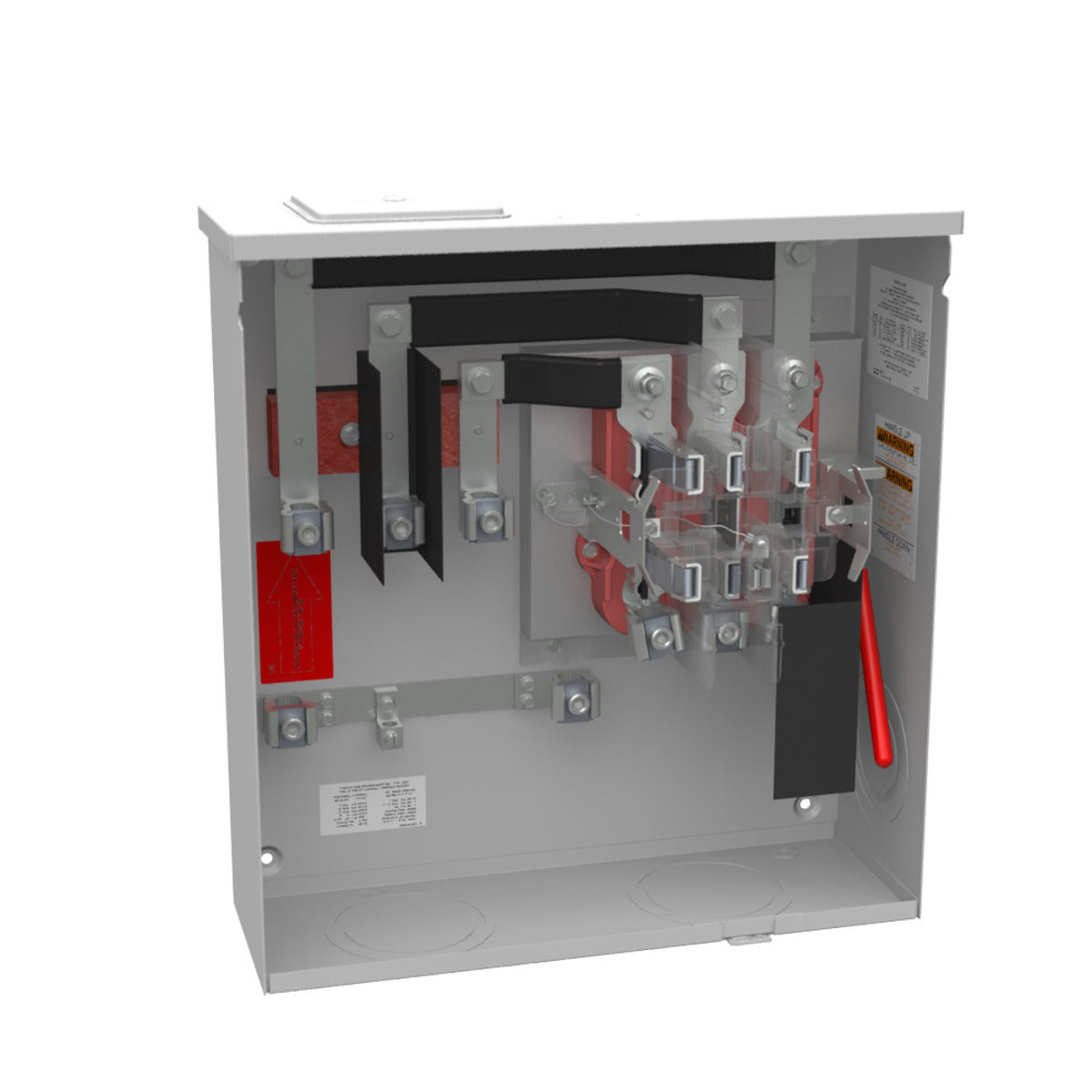 Milbank U4184-X Single Position Meter Socket 200 Amp 3 Phase Ringless ...