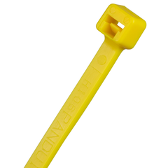 Panduit PLT4S-C4Y Cable Tie, Yellow, PA6.6, 14.5L, 50lb, PK100