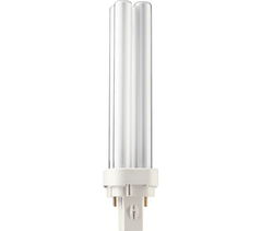 Philips 383190 18 W PL-C G24d-2 2-Pin 1250 Lumen 4100 K 82 CRI Compact Fluorescent Lamp