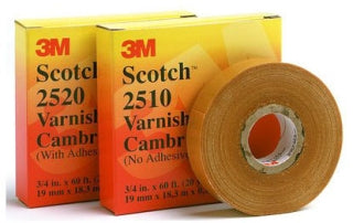 3M 2510-1X36YD Varnished Cambric Tape 1 X 36 Yd