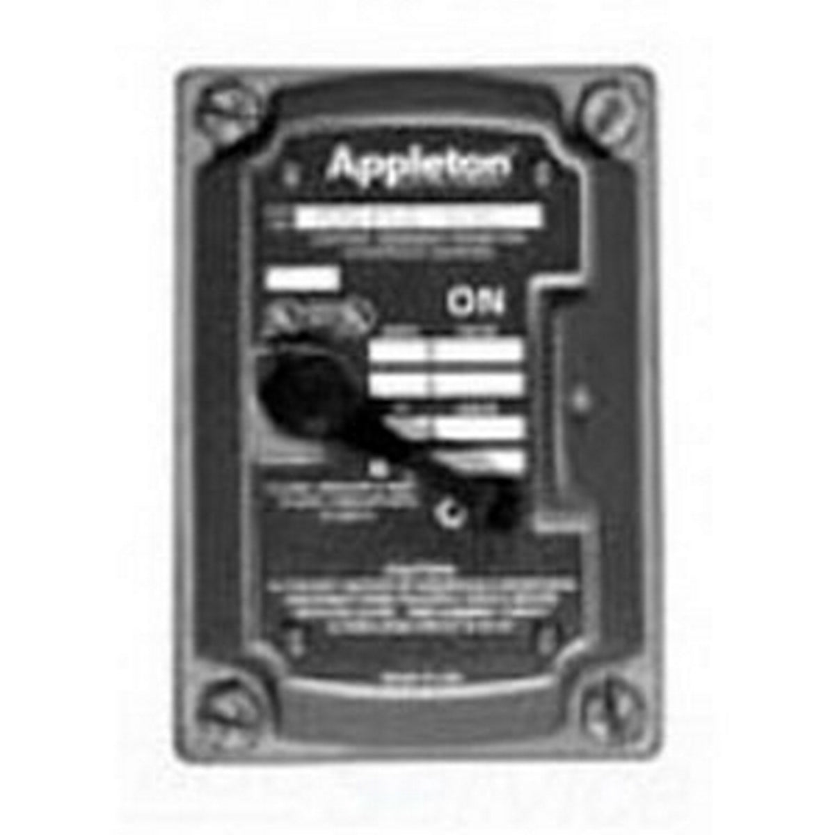 Appleton EDSF12 Contender Cover 1P 2P Switch