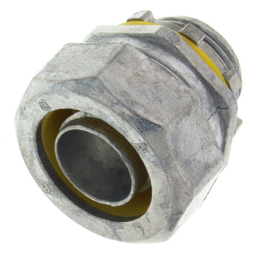 Arlington LT75 Form B Straight Connector With 3/4 in Knockout, 3/4 in Trade, Die Cast Zinc