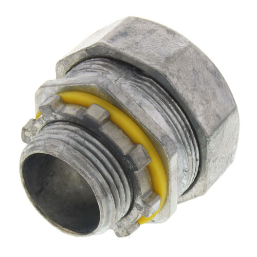 Arlington LT75 Form B Straight Connector With 3/4 in Knockout, 3/4 in Trade, Die Cast Zinc