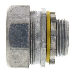 Arlington LT75 Form B Straight Connector With 3/4 in Knockout, 3/4 in Trade, Die Cast Zinc