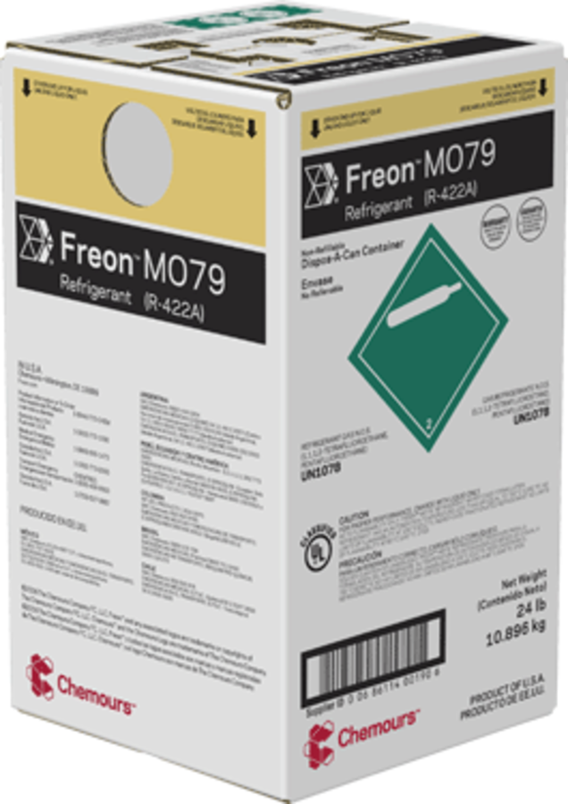 Chemours D12493200 Refrigerant, R422A 24# Dispose-A-Can MO79