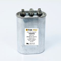 Diversitech TOCFD355 Run Capacitor 35/5 mfd 440/370V Oval Dual Section Titan Pro