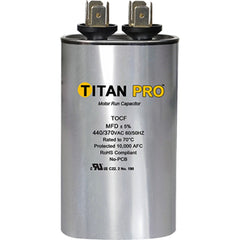 Diversitech TOCF30 Run Capacitor 30 mfd 440/370V Oval Single Section Titan Pro