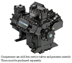 Emerson 6DT3F11ME-TSK-800 Compressor 208-230-460/3 1-3/8 S x 2-1/8 S Semi-Hermetic Discus must use Copeland contactor or warranty is void