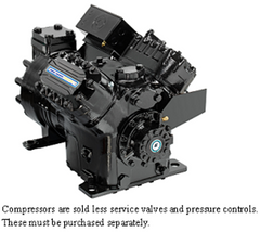 Emerson 4DL3F63KE-TSK-800 Compressor, 460/3/60 1-3/8 S x 1-5/8 S Semi-Hermetic Discus R407C