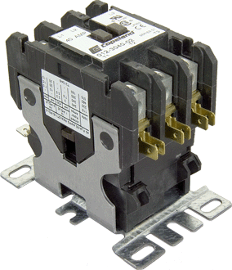 Emerson 912-3040-02 Contactor 208-240V 40 Amp 3-Pole