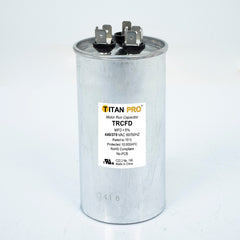 Diversitech TRCFD7075 Run Capacitor 70/7.5 mfd 440/370V Dual Round Titan Pro