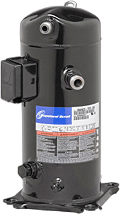 Emerson ZB38KCE-TF5-965 Compressor 200-230/1 1 Rotolock x 1-1/4 Rotolock Scroll Compliant R22