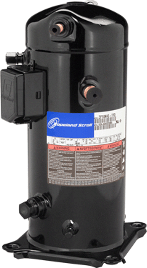 Emerson ZF18K4E-TF5-961 Compressor, 200-230/1 1 Rotolock x 1-1/4 Rotolock Scroll Compliant R404A/R407C